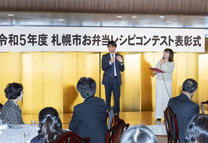 特別インタビューの様子