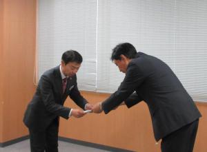 意見書手交(月寒・東月寒地区)